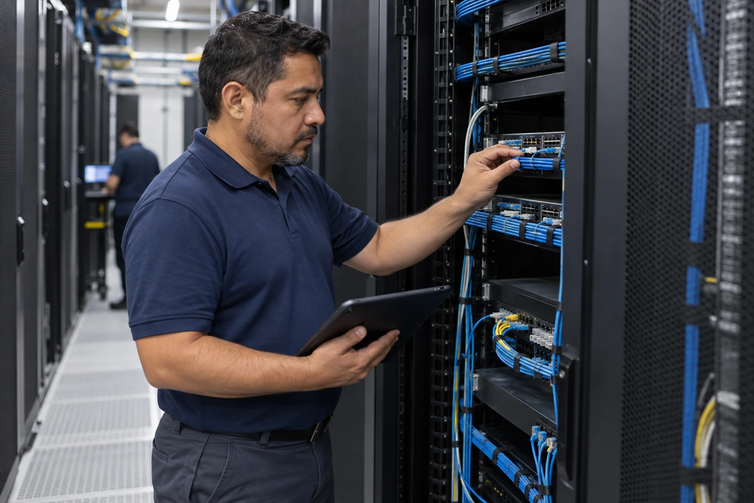 Technical team working on cloud & infrastructure